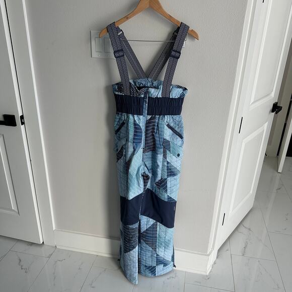 Free People Printed All Prepped Bib Overalls - Picture 1 of 9
